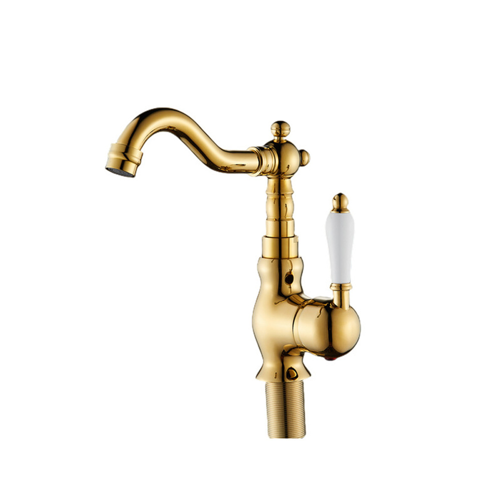 Single Handle Brass Water Bath Shower Mixer Taps Basin Faucet Economical Bathroom Faucets Basin Faucet