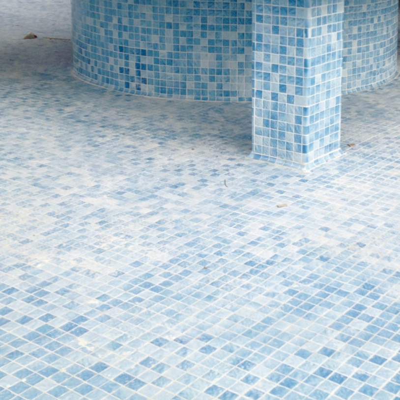 Cheap price ceramic mosaic tiles shape glass mosaic tile with competitive price for swimming pool decoration