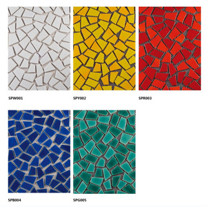 Hot selling decorative wall mirror glass tile for living room, bathroom background wall mosaic tile