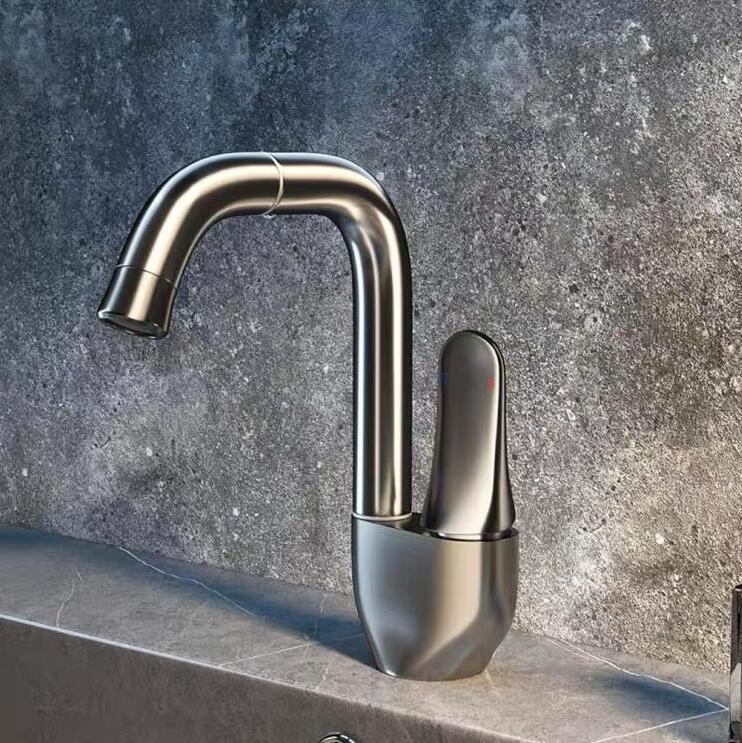 kitchen faucet stainless steel 304 water tap modern kiTchen taps brass mixer sink faucets