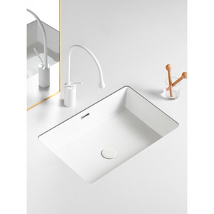 Modern Bathroom Wash Basin Environmental Protection Ceramic Wash Basin Synthetic Stone Bathroom Basin