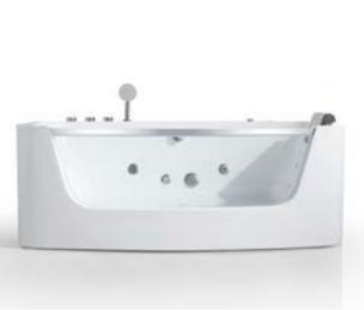 Luxury Modern Acrylic Jakuzzi Indoor Bathtub Hydro massage Fibreglass Double Whirlpool Jaccuzi Spa Bathtub