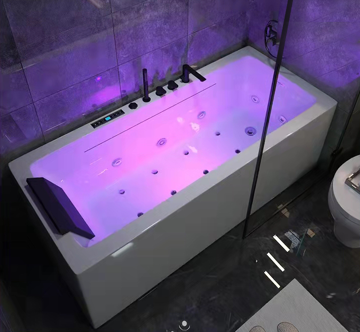 Luxurious bathtub Hot Tubs Acrylic Body Hydro Massage Tub Spa & Whirlpools Bathroom Bathtubs