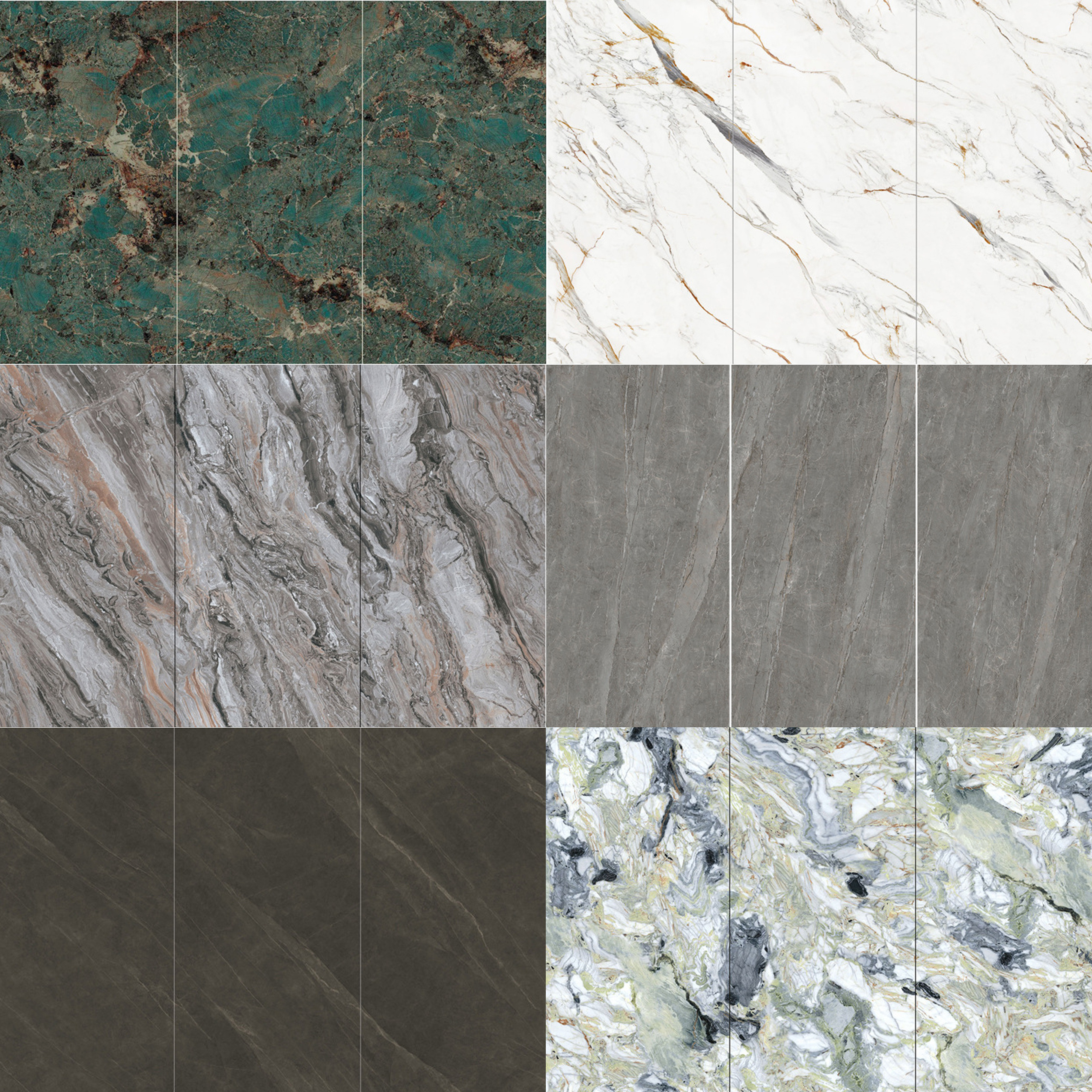 Artificial Marble Stone Thin Slab Black Kitchen Dining Table Worktop Sintered Stone Wall Panels Wall Tile