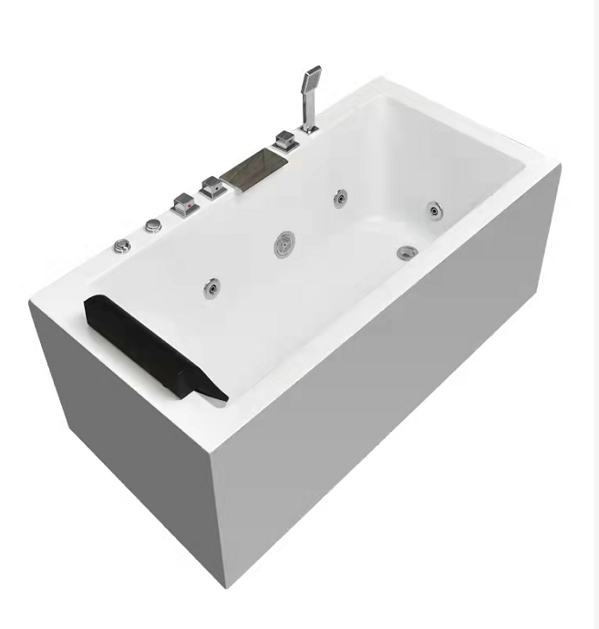 Luxurious bathtub Hot Tubs Acrylic Body Hydro Massage Tub Spa & Whirlpools Bathroom Bathtubs