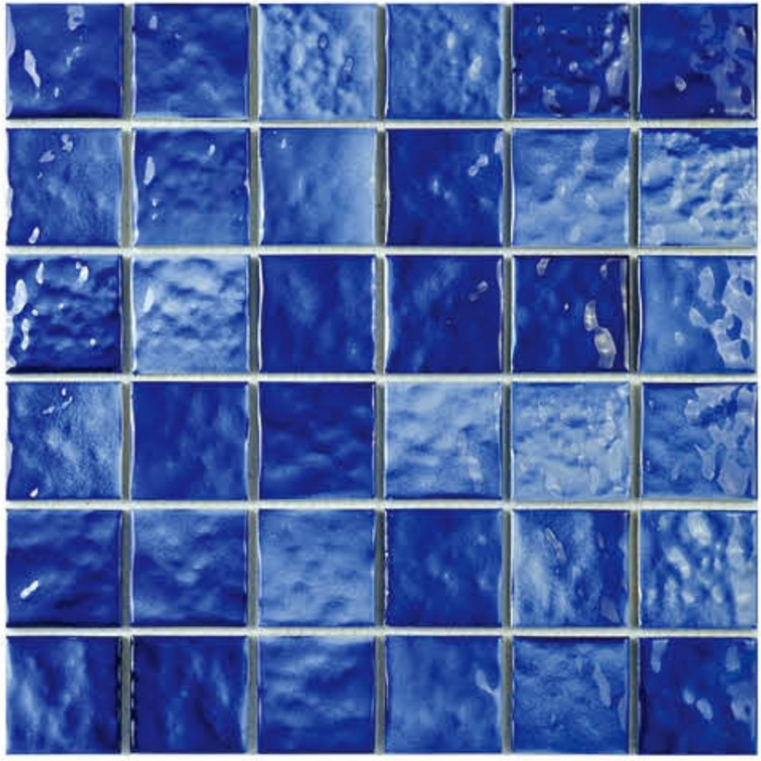 Cheap price ceramic mosaic tiles shape glass mosaic tile with competitive price for swimming pool decoration