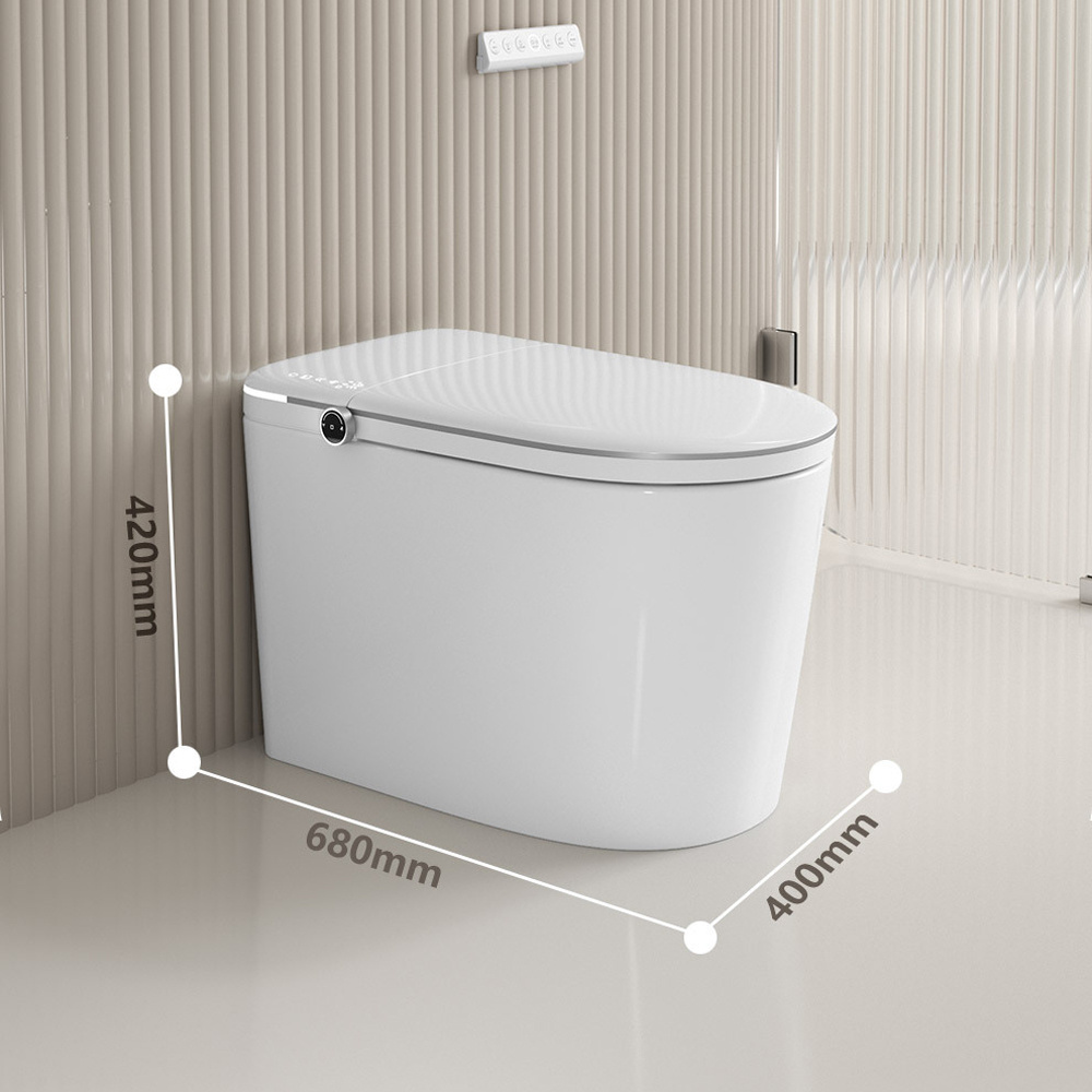 Modern High-end Automatic Bathroom Sanitary Wares Floor Intelligent Toilet Smart toilets