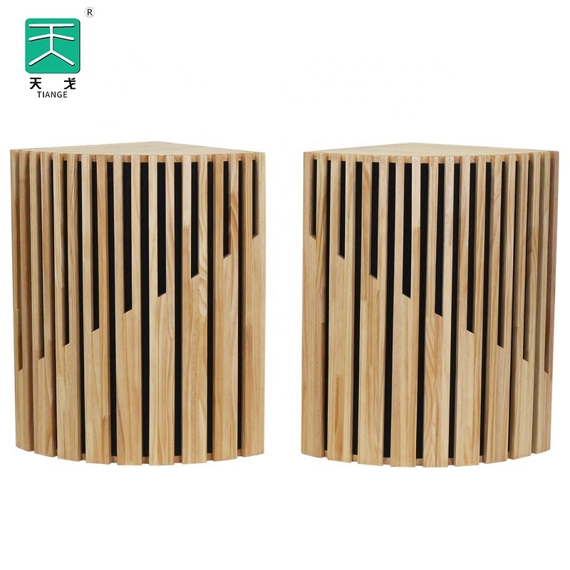 Tiange Solid Wooden Acoustic Insulation Board Baffle Wall Soundproof Diffuser Bass Traps Corner Panels for Home Theater