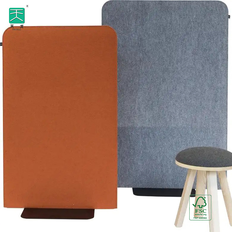 TianGe Panels Sliding Sound Proof Wall Partition Living Room Divider Folding Privacy Screen With Freestanding