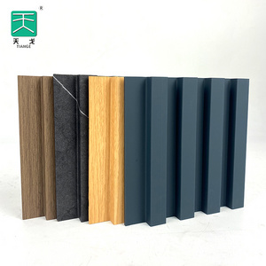 High Quality room decorative Solid Wooden grating Wall Panel Timber Wood Plank Board