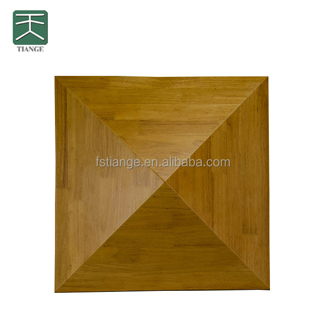 TianGe Acoustic Diffuser 3D Wood Panel Sound Diffusers Manufacturer