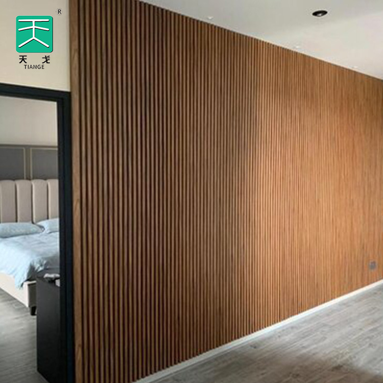 High Quality room decorative Solid Wooden grating Wall Panel Timber Wood Plank Board