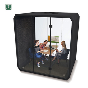 TianGe Good Ventilation Broadcast Recording Studio Vocal Isolation Drum Sound Proof Phone Booth