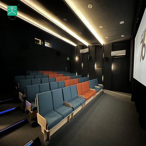 TianGe home cinema soft bag velvet sound insulation absorbing nonwoven clothing fabric covered sound absorption wall panel