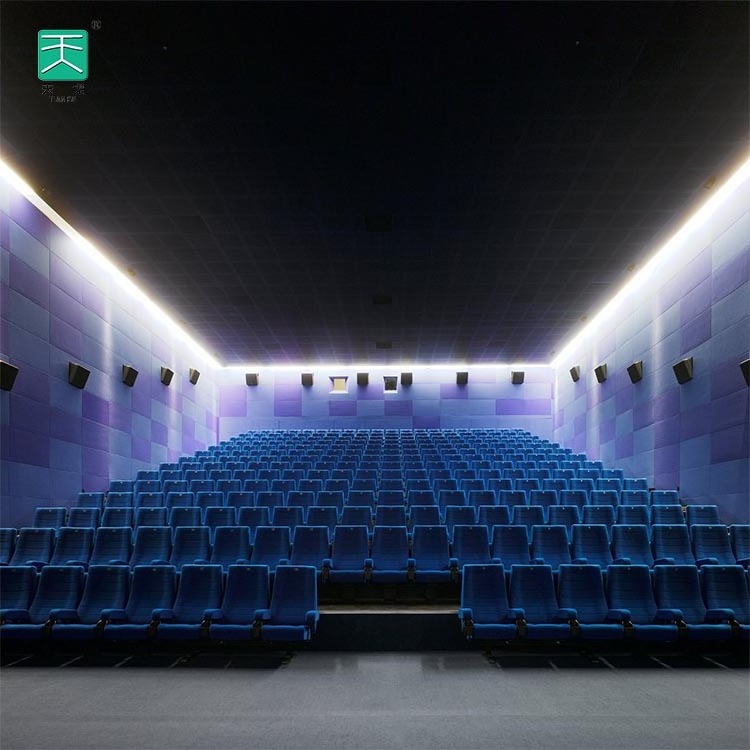 TianGe home cinema soft bag velvet sound insulation absorbing nonwoven clothing fabric covered sound absorption wall panel