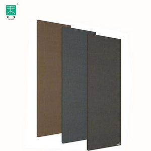 TianGe Factory fabric wrapped fiberglass wall veneers absorb noisy professional acoustic panels