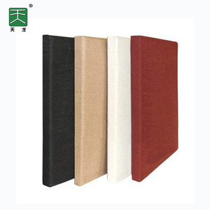 TianGe Cinema studio 12 cm sound absorption wall tiles soundproofing material fireproof cloth fabric wrapped acoustic wall panel