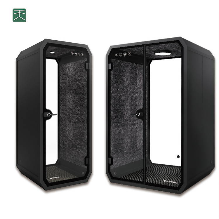 Tiange Good Ventilation Broadcast Recording Studio Vocal Isolation Drum Sound Proof Phone Booth