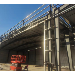 Metal Building Construction Projects Industrial Prefabricated Metal Roof Steel Structure Aircraft Hangar