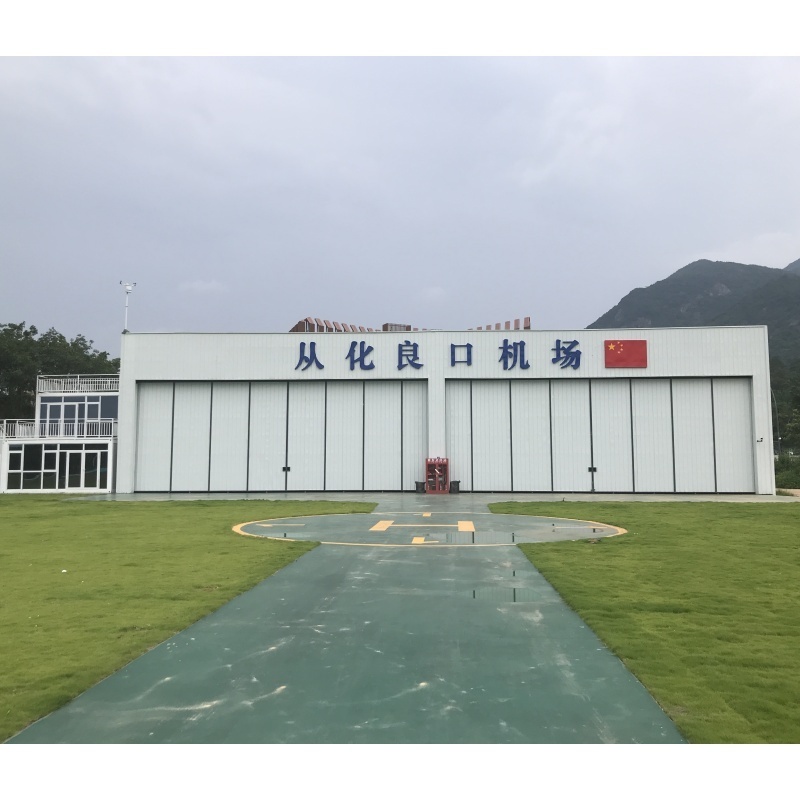 Metal Building Construction Projects Industrial Prefabricated Metal Roof Steel Structure Aircraft Hangar