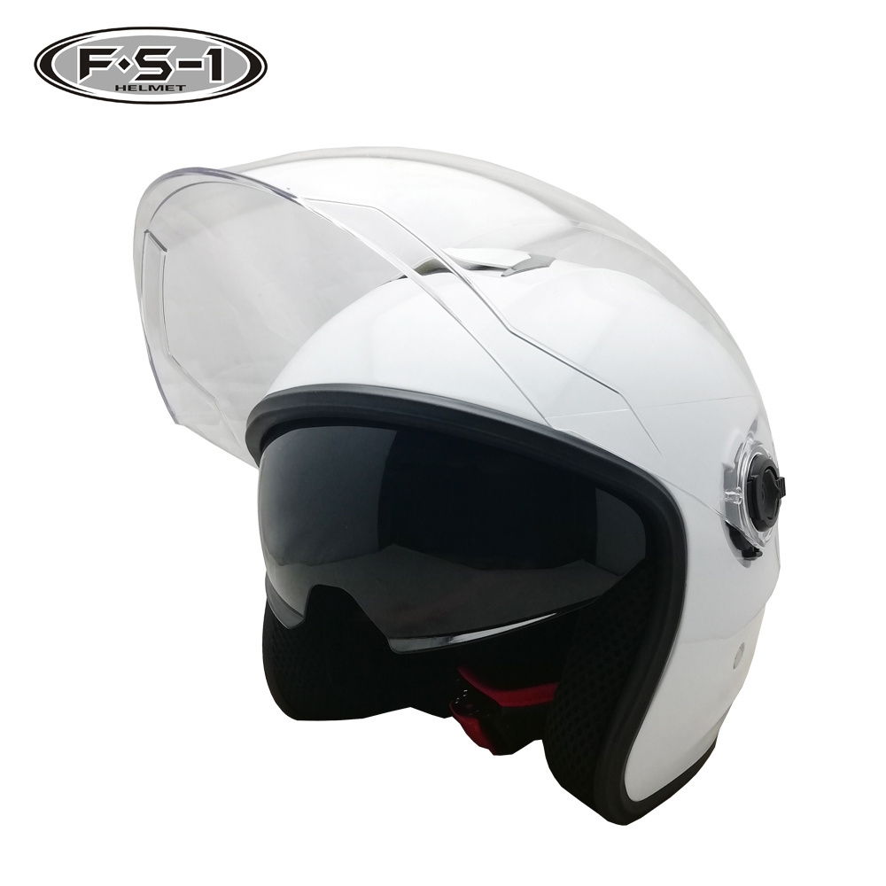 Double visor full face Motorcycle Helmet Racing street helmet high quality  open face motorbike Flip up helmet