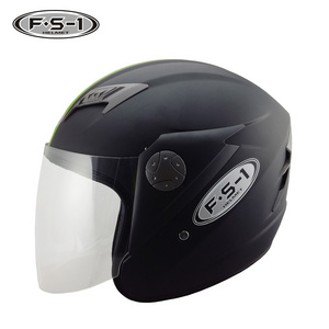 Oem Colorful abs half Face  Motorbike Helmets Motorcycle Helmets with Bluetoo  DOT Approved motorcycle flip up helmet