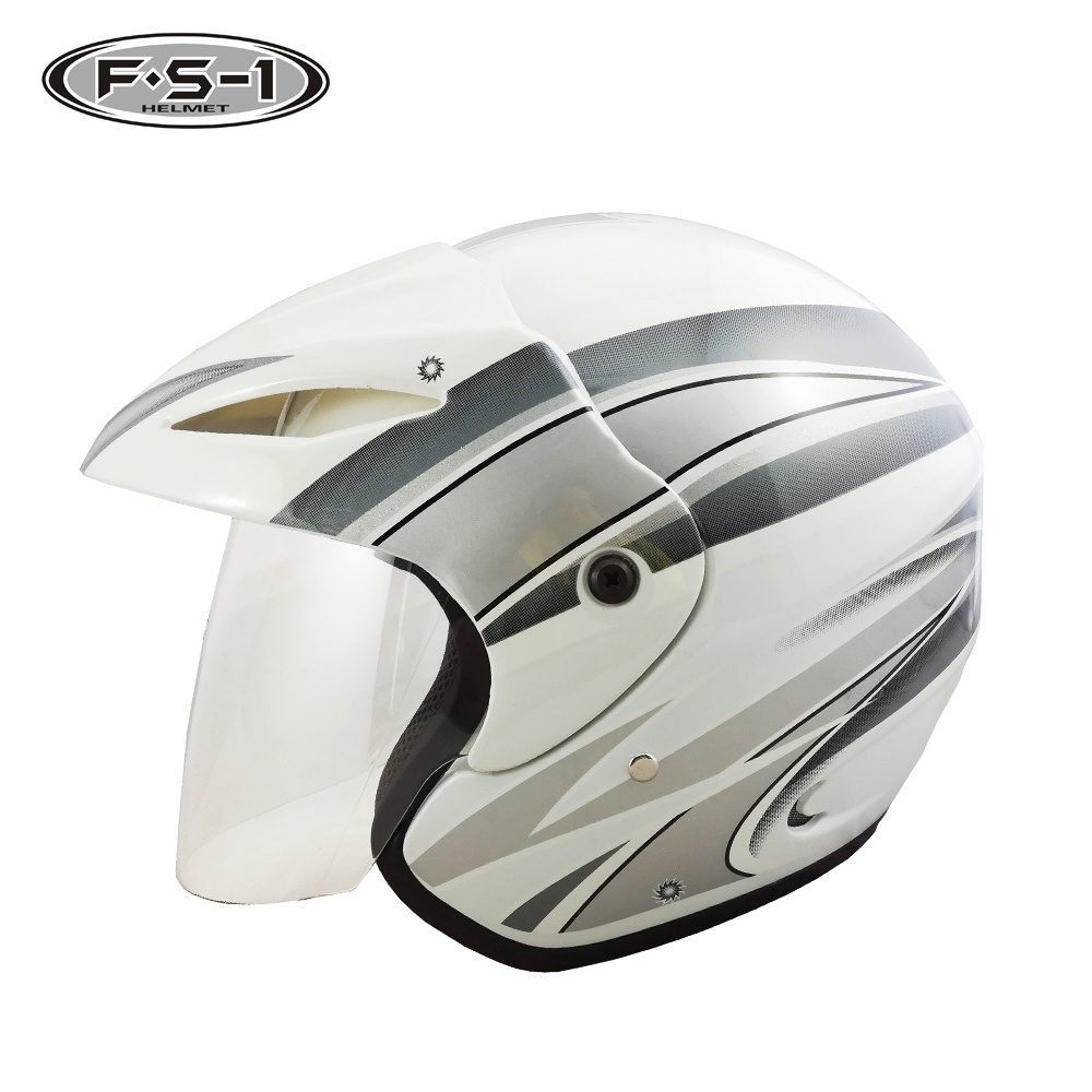 Bespork helmet factory ABS racing helmet  open face best motorcycle helmet OEM manufacturers ECE certificate