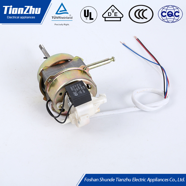 Factory direct selling high performance low price AC 220V 50Hz table fan motor 3 speed fan motor