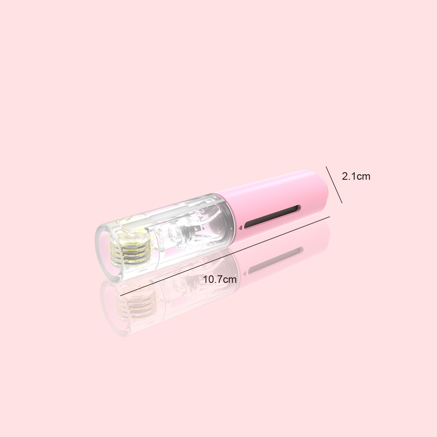 AR105 New Skin Hydration Roller Micro Infusion System Oil Delivery Lip Plumper Face Brow Hair Scalp Serum Applicator Beauty Tool