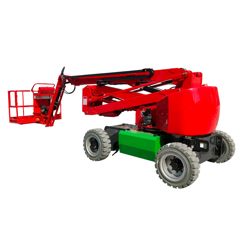 New Used Towable Cherry Picker Truck Boom Lift Pickup Truck Mounted Articulated Telescopic Moveable Hydraulic Spider Gear Motor