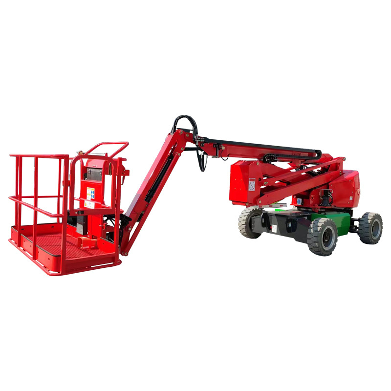 New Used Towable Cherry Picker Truck Boom Lift Pickup Truck Mounted Articulated Telescopic Moveable Hydraulic Spider Gear Motor