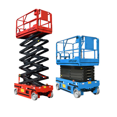 Self-Propelled Manlift 6m 8m 12m 14 M 16 M High Platform Hydraulic Electric Lifting Scaffold Scissor Lift