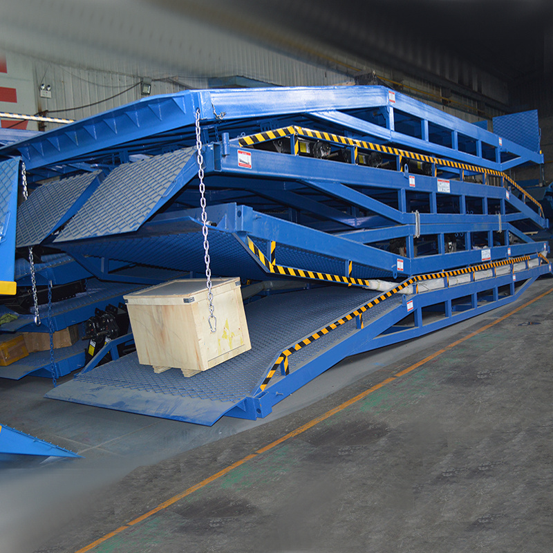 Factory wholesale 10t container loading and unloading dock ramp for forklift