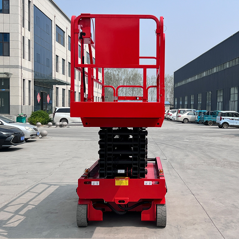 FASITE 12m Self Propelled Scissor Lift Elevator Battery Power Hydraulic Automatic Scaffolding