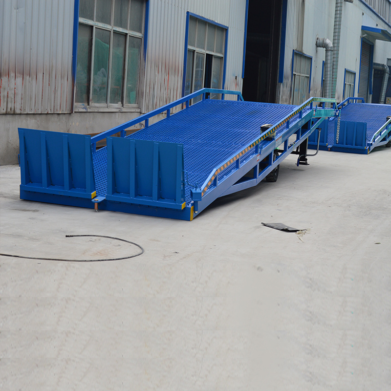 Factory wholesale 10t container loading and unloading dock ramp for forklift