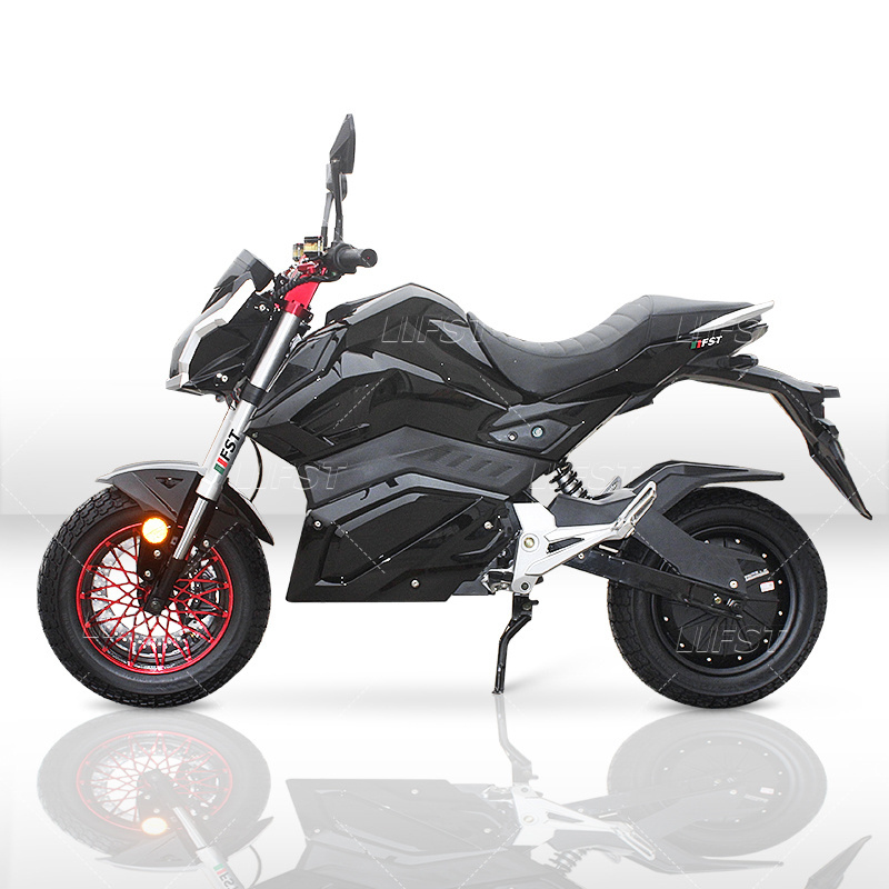 Hot selling  fst motor scooter racing vehicle moto elettriche moped 2000w electric motorcycle