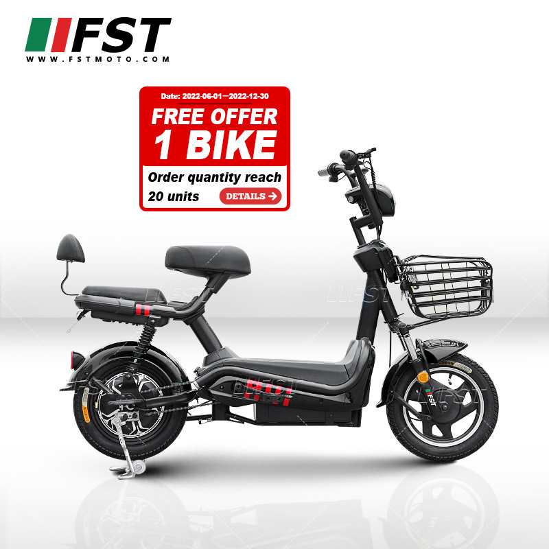 2022 China factory price long range electric scooter fat tire bike 14 inch off road 500w adult electric sports motorbike