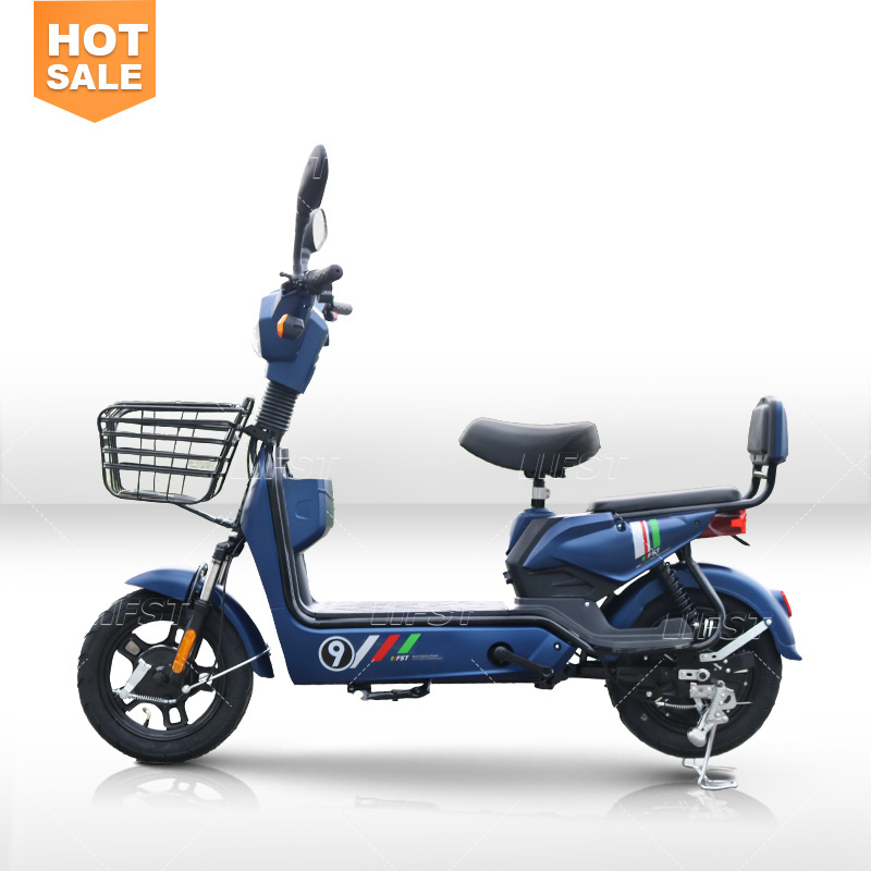 2 wheel cheap new 350w 500w 48v electric moped bike with pedals electrica ebike scooter electric bike bicycle