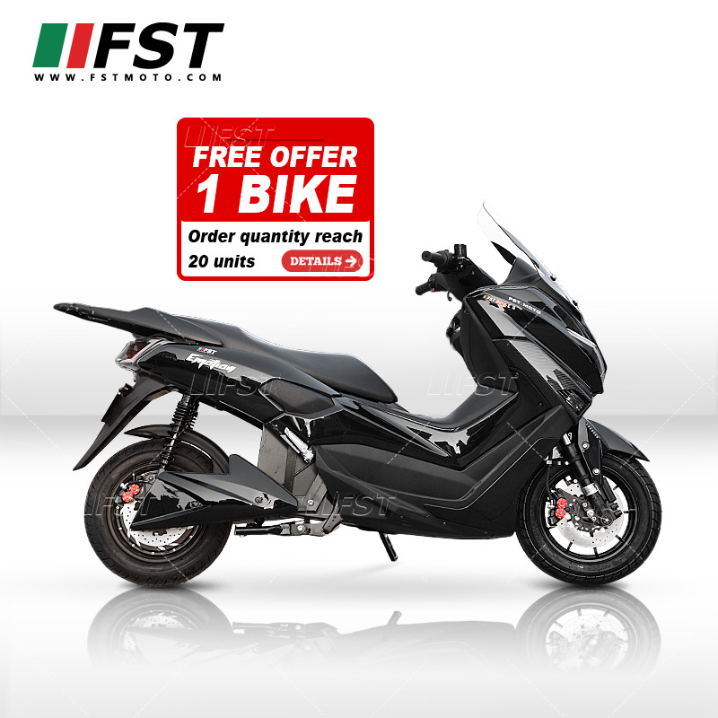 FST ce EEC Euro 5 electric motorcycle moped  3000W 5000W 8000w speed 115km/h electric scooter adults for sale