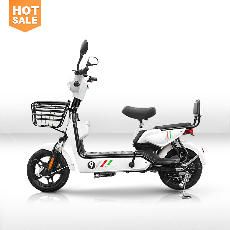 2 wheel cheap new 350w 500w 48v electric moped bike with pedals electrica ebike scooter electric bike bicycle