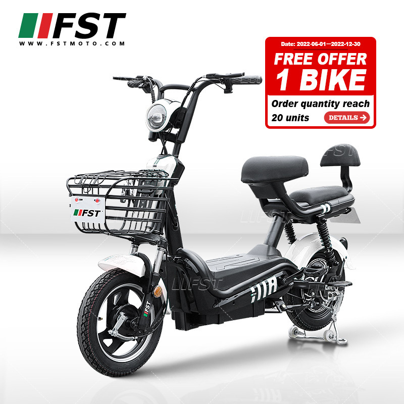 2022 China factory price long range electric scooter fat tire bike 14 inch off road 500w adult electric sports motorbike