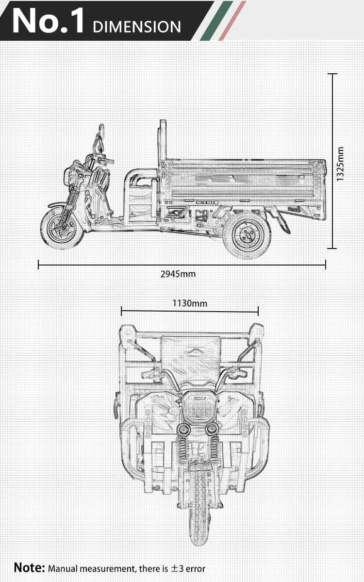 China factory three wheeler cargo electric tricycle motorised electric delivery electric tricycle pedal adult electric tricycle