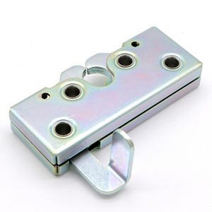 XK701 Heavy duty R4-Rotary latches Metal flat plate assembly buckle door buckle side mounted lifting box hook lock