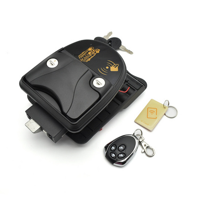 XK159 RV Door Lock Keyless Entry Deadbolt 2 Wireless Remote Key Zinc Alloy Entry Door Lock