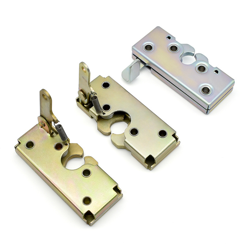 XK701 Heavy duty R4-Rotary latches Metal flat plate assembly buckle door buckle side mounted lifting box hook lock