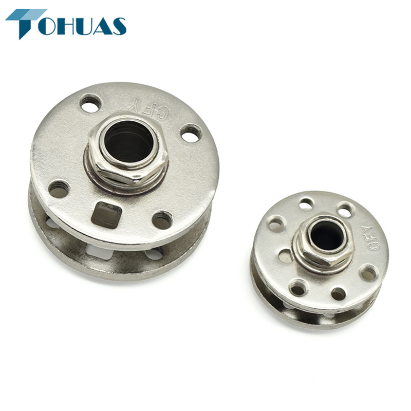 XK543 Furniture Rotating Hinge 360 Degree Shaft Damping Hinge Adjustable Torque Hinge Stock Carbon Steel Nickel Plating Modern