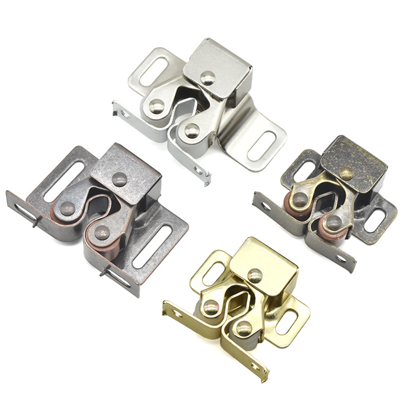 Factory Sale New Products Cabinet Door Latch Cupboard Door Latch Double Ball Roller Catches