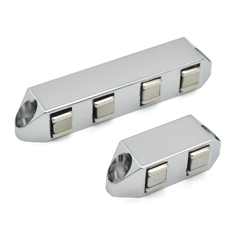 XK825 Slim Door Cabinet Cabinet Door Closer Magnet Strong Magnetic Steel Latch Wardrobe Drawer