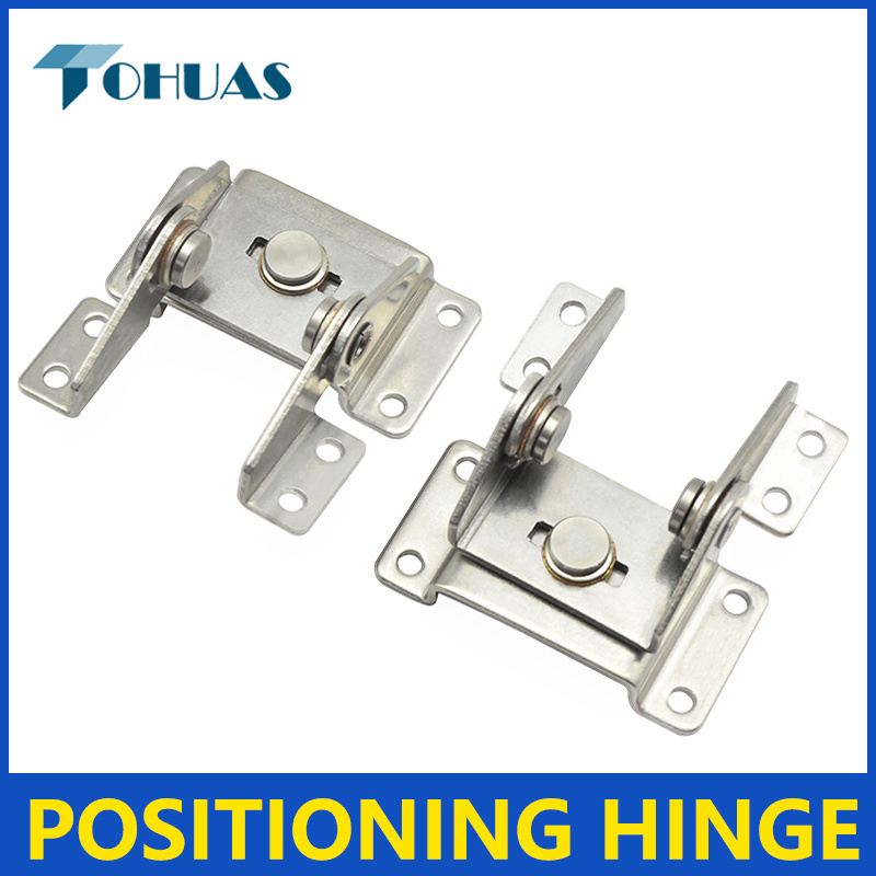 XK578 Stainless steel dual-axis torque hinge Rotate 360 Degree and stop at any time Constant damping shaft hinge