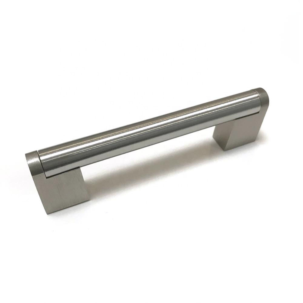 TOMU Stainless Steel Cabinet Handle Brushed Satin Nickel Drawer Kitchen Cupboard Handles and Knobs